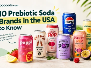 10 Prebiotic and Functional Soda Brands in the USA to Know